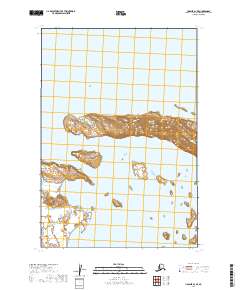Ugashik D-1 SE topographic map thumbnail