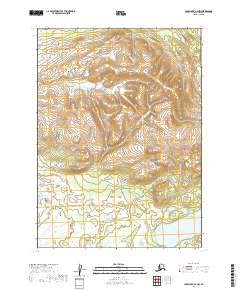 Lake Clark A-6 NW topographic map thumbnail