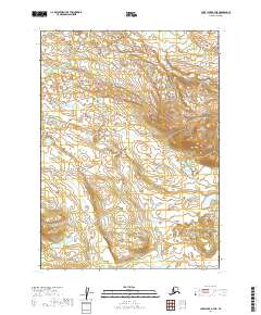 Lake Clark A-7 NE topographic map thumbnail