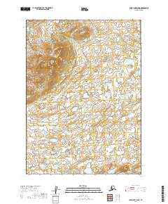 Lake Clark A-8 NE topographic map thumbnail