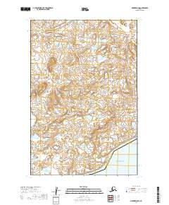 Naknek D-5 SW topographic map thumbnail