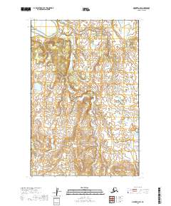Naknek D-6 SW topographic map thumbnail
