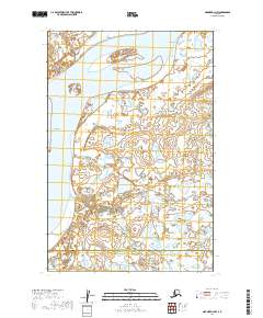 Naknek D-3 NW topographic map thumbnail