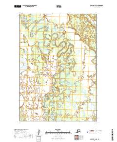 Sleetmute B-3 NE topographic map thumbnail