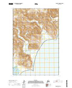 Afognak C-5 NW topographic map thumbnail