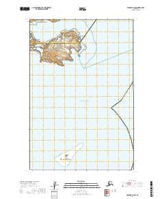 Afognak D-4 SW topographic map thumbnail