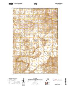 Afognak D-5 SW topographic map thumbnail