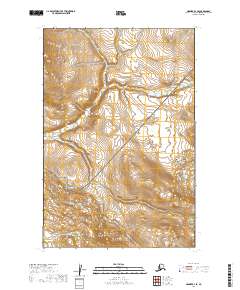 Naknek D-1 SE topographic map thumbnail