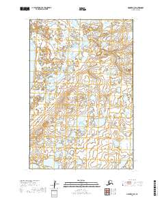 Naknek D-3 SW topographic map thumbnail