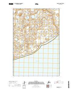 Naknek D-5 SE topographic map thumbnail
