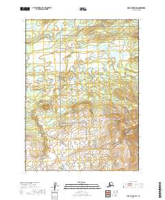 Lake Clark A-6 SE topographic map thumbnail