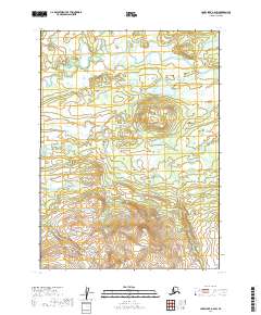 Lake Clark A-6 SW topographic map thumbnail