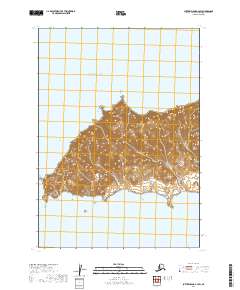 Sutwik Island C-4 SW topographic map thumbnail