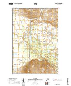 Naknek B-1 NW topographic map thumbnail