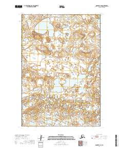 Naknek B-4 NE topographic map thumbnail