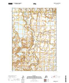Naknek C-2 SW topographic map thumbnail