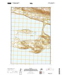 Naknek C-1 NE topographic map thumbnail