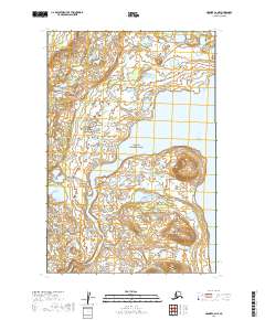 Naknek C-2 NE topographic map thumbnail