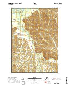 Sleetmute A-4 SE topographic map thumbnail