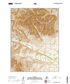 Taylor Mountains A-5 NW topographic map thumbnail