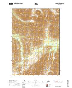 Sleetmute A-6 NW topographic map thumbnail