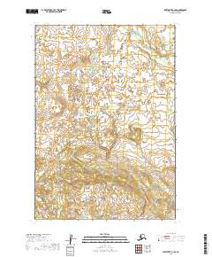 Sleetmute B-1 SE topographic map thumbnail