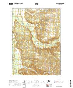 Sleetmute B-2 SW topographic map thumbnail