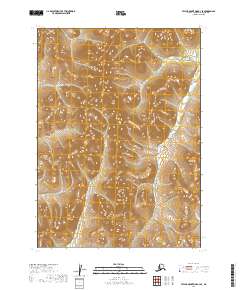 Taylor Mountains B-3 SE topographic map thumbnail
