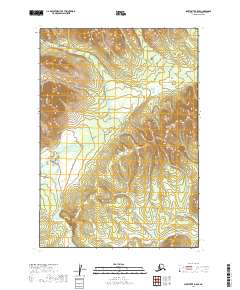 Sleetmute B-5 SE topographic map thumbnail