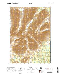 Sleetmute B-5 SW topographic map thumbnail