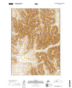 Taylor Mountains C-1 SE topographic map thumbnail