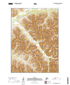 Taylor Mountains C-2 SE 2019 topographic map thumbnail