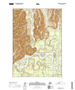 Sleetmute D-2 SW topographic map thumbnail