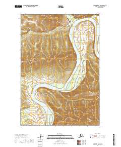 Sleetmute D-6 SW topographic map thumbnail