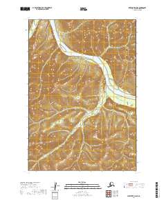 Sleetmute D-5 SE 2019 topographic map thumbnail