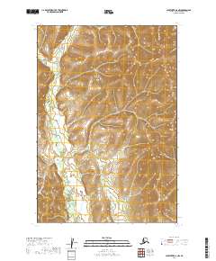 Sleetmute D-2 NW topographic map thumbnail