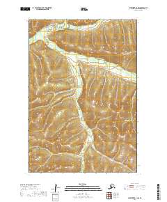 Sleetmute D-4 NW 2019 topographic map thumbnail