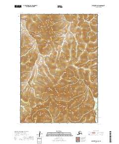 Sleetmute D-8 SW topographic map thumbnail