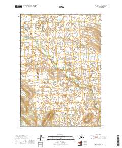 Lime Hills B-8 SW topographic map thumbnail