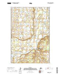 Naknek D-6 NE topographic map thumbnail