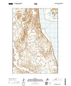 Nushagak Bay C-3 NW topographic map thumbnail