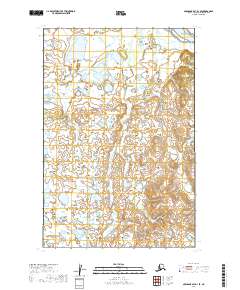 Nushagak Bay D-1 SE topographic map thumbnail
