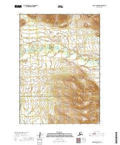 Lake Clark D-8 NE topographic map thumbnail