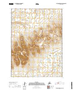 Taylor Mountains A-3 SW topographic map thumbnail