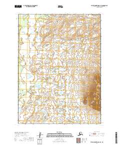 Taylor Mountains A-4 SE topographic map thumbnail