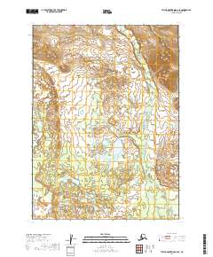 Taylor Mountains A-6 SE topographic map thumbnail