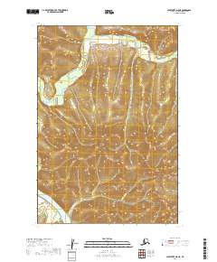 Sleetmute D-5 NE topographic map thumbnail