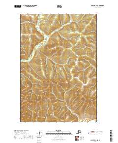 Sleetmute D-6 NE topographic map thumbnail