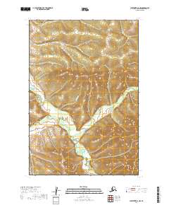 Sleetmute D-6 NW topographic map thumbnail