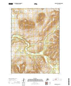 Lake Clark B-6 NW topographic map thumbnail
